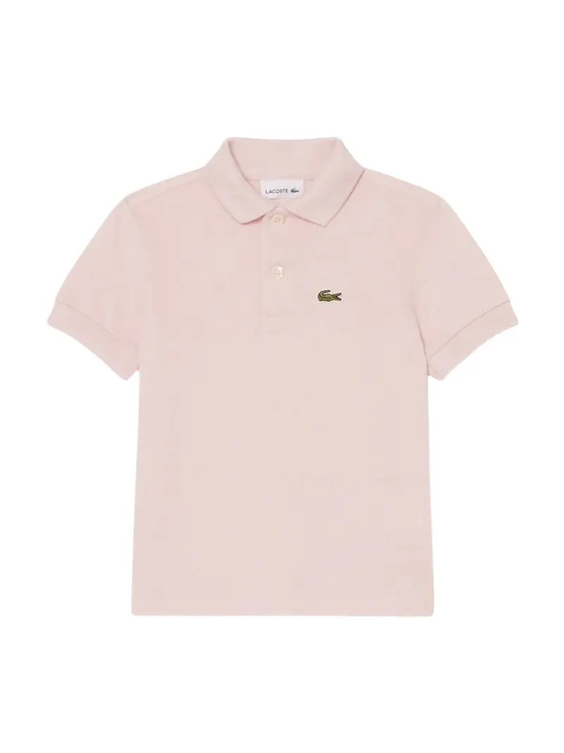 LACOSTE KIDS Polo Unisex bambino LCB NON-ORGANIC PETIT PIQUE PO 947354 AL5 Rosa