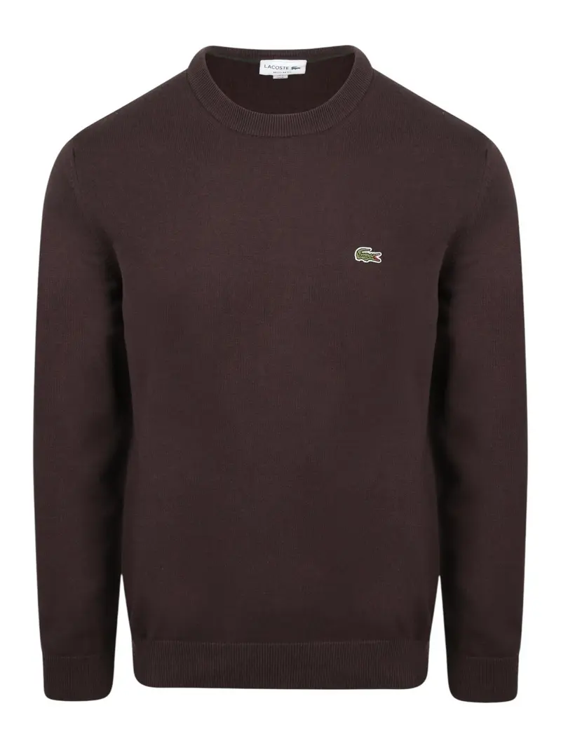 LACOSTE Maglione Uomo AH0128 SKB Marrone