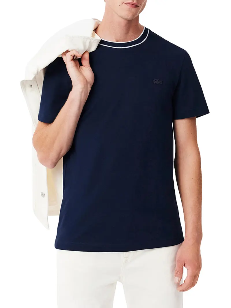 Lacoste T-Shirt Tee Navy - Blu
