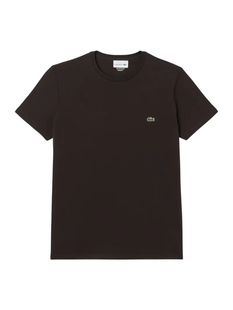 LACOSTE T-shirt Uomo TH6709 SKB Marrone