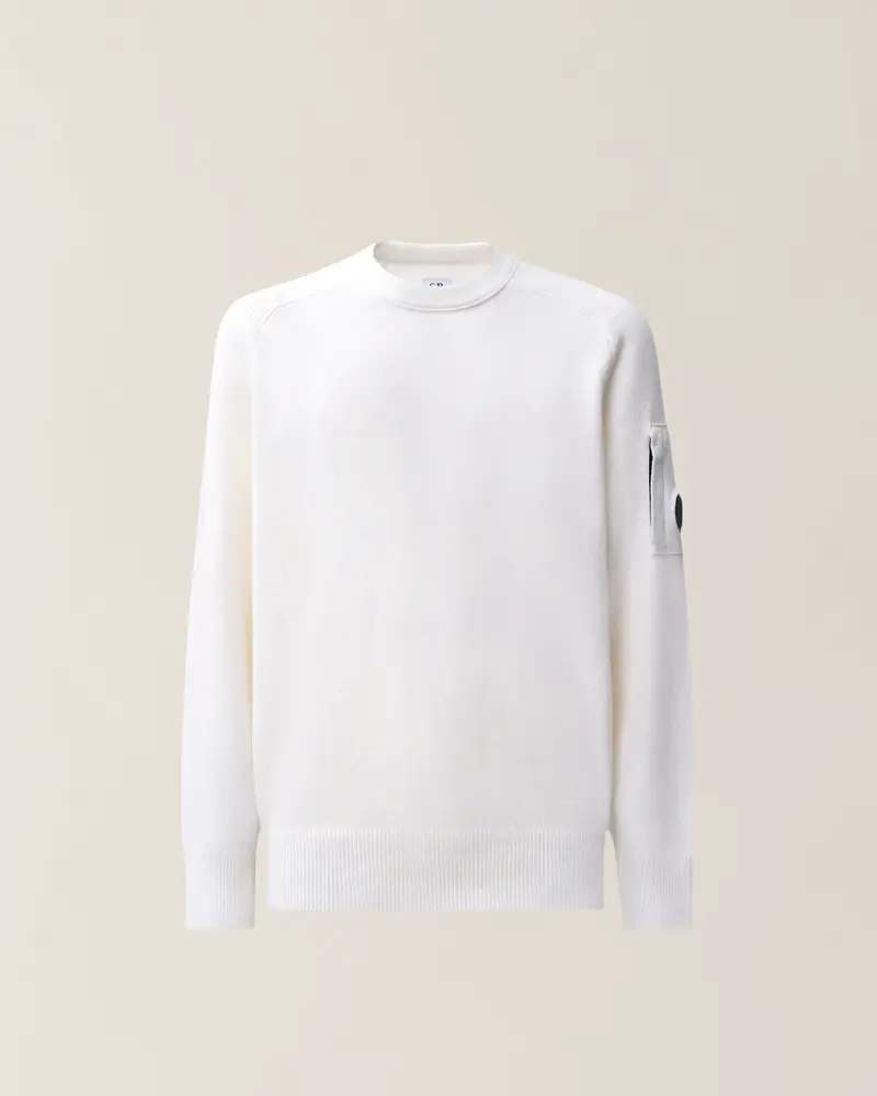 Lambswool Lens Crewneck Sweater