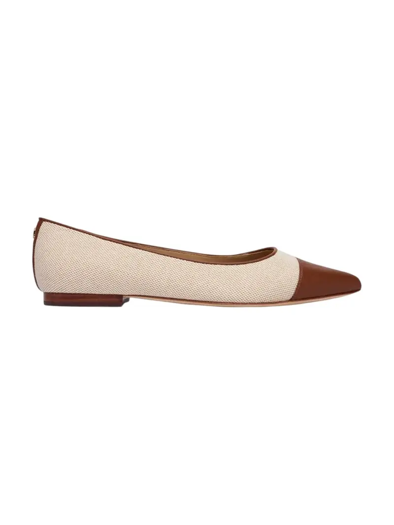 LAUREN RALPH LAUREN Ballerina Donna  802P10530 003 NTRL/BUFF/LAUREN TAN
