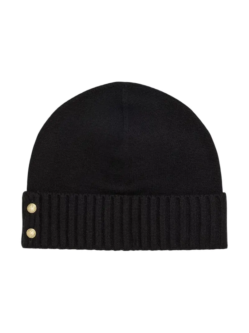 LAUREN RALPH LAUREN Cappello Donna CREST KNT BN-HAT 454P04510 001 BLACK