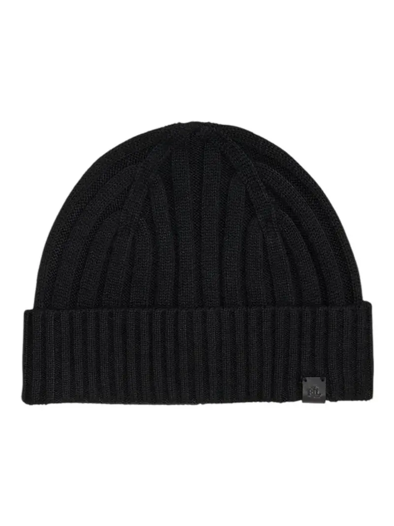 LAUREN RALPH LAUREN Cappello Donna RIB HAT-HAT 454P04462 002 BLACK