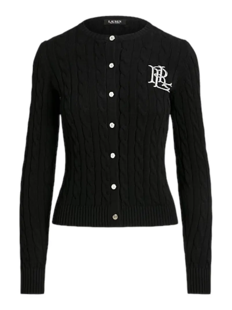 LAUREN RALPH LAUREN Cardigan Donna 200932225 003 BLACK
