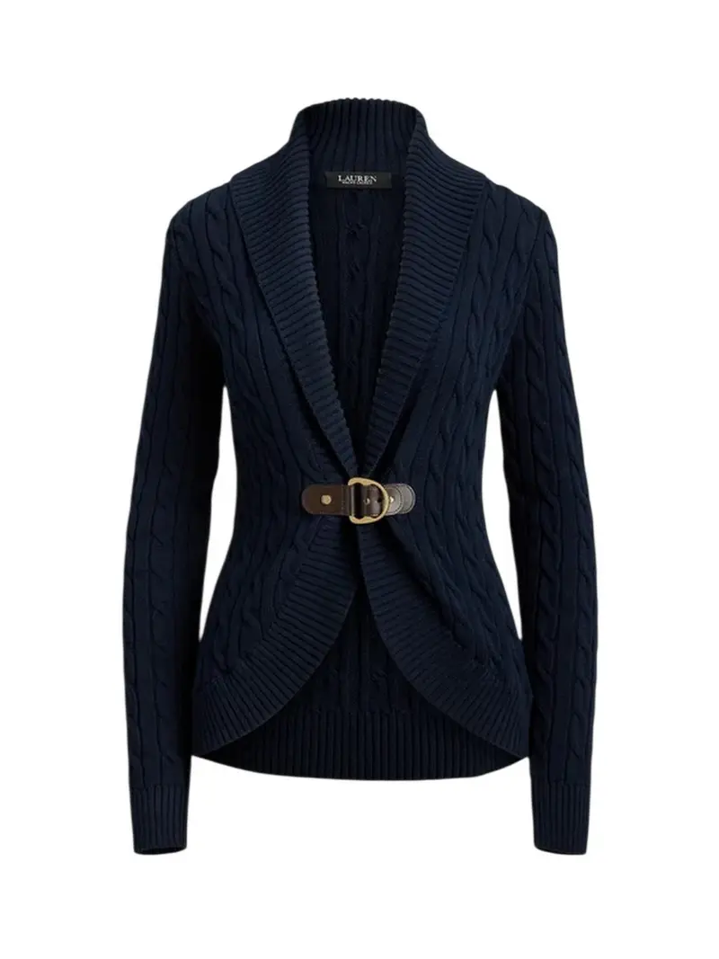 LAUREN RALPH LAUREN Cardigan Donna TAYSIR-LONG SLEEVE-CARDIGAN 200P03473 001 LAUREN NAVY