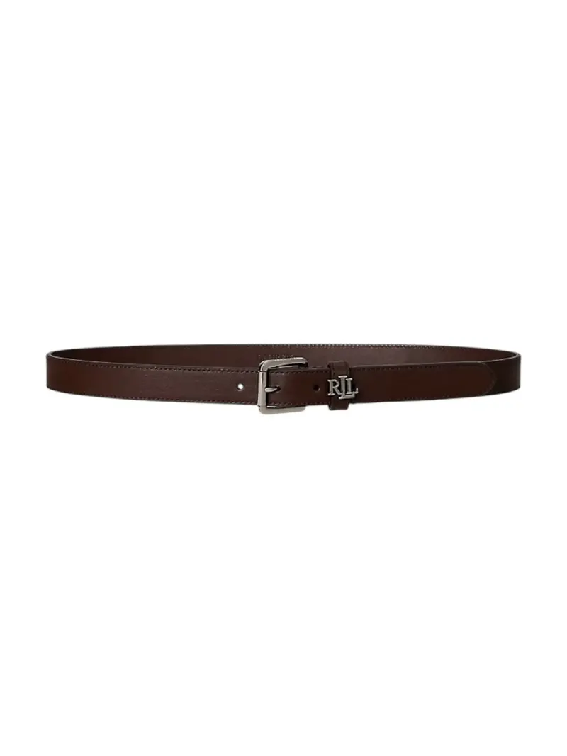LAUREN RALPH LAUREN Cintura Donna LGO KPPER 25-BELT-SKINNY 412968763 007 DARK HICKORY