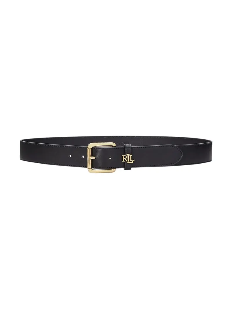 LAUREN RALPH LAUREN Cintura Donna LOGO KEEPER-BELT-MEDIUM 412968765 001 BLACK