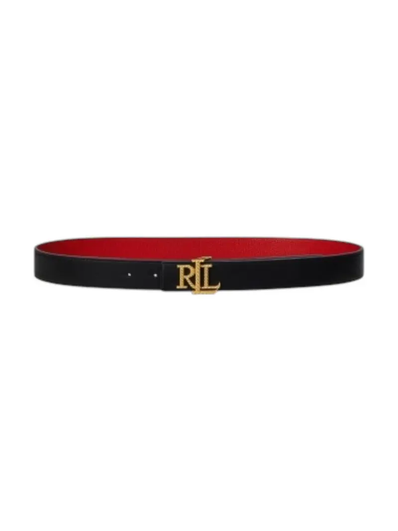 LAUREN RALPH LAUREN Cintura Donna REV LRL 30-BELT-MEDIUM 412959137 001 Nero