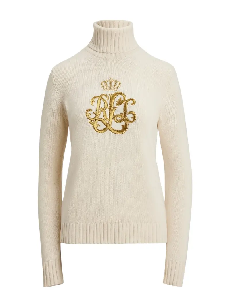 LAUREN RALPH LAUREN Maglione dolcevita Donna KEXLEY-LONG SLEEVE-PULLOVER 200979687 002 MASCARPONE CREAM