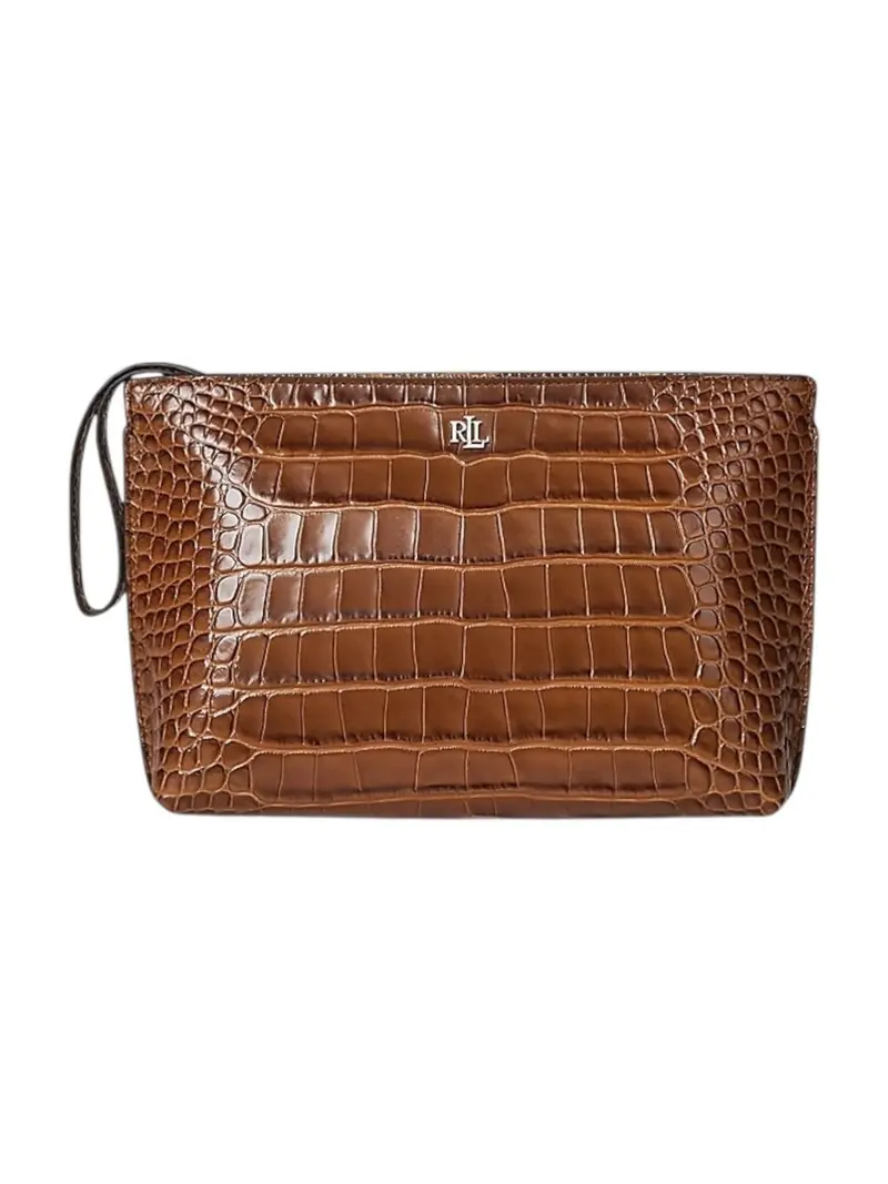 LAUREN RALPH LAUREN Pochette Donna  432969466 010 TOBACCO