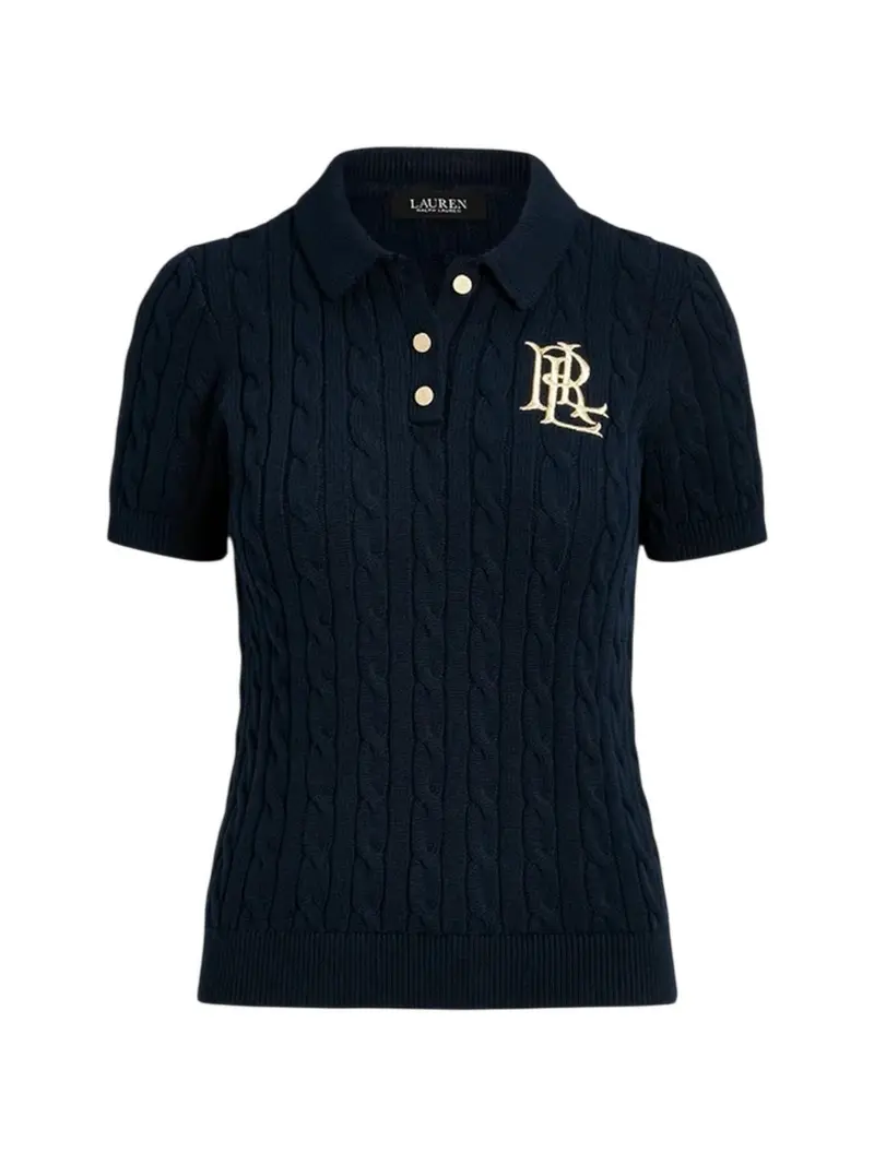 LAUREN RALPH LAUREN Polo Donna NATRISSA-SHORT SLEEVE-PULLOVER 200932224 002 LAUREN NAVY