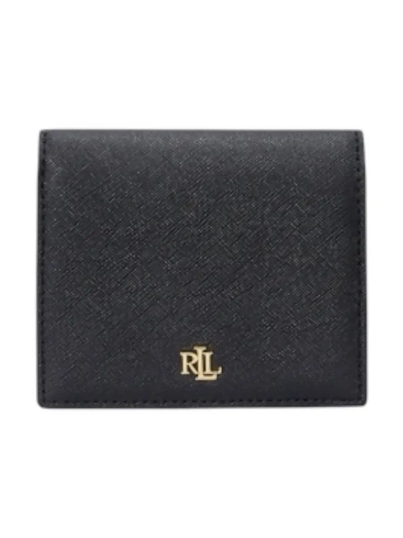 LAUREN RALPH LAUREN Portafoglio Donna CMPCT WALLET-WALLET-SMALL 432962112 001 BLACK