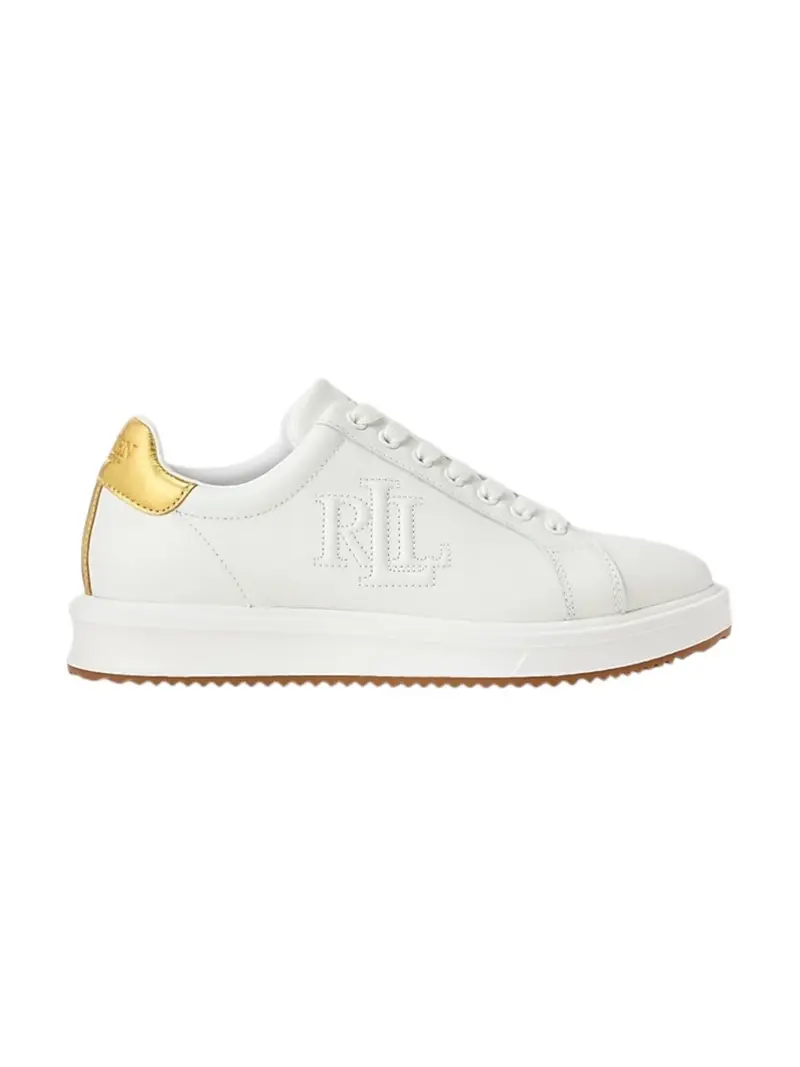 LAUREN RALPH LAUREN Sneaker Donna Ainsley 802978213 001 Bianco