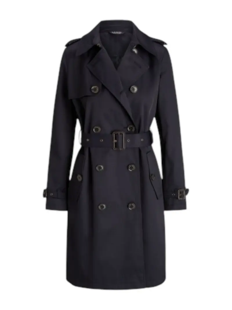 LAUREN RALPH LAUREN Trench Donna DB BLT RN38 297967122 003 DK NAVY
