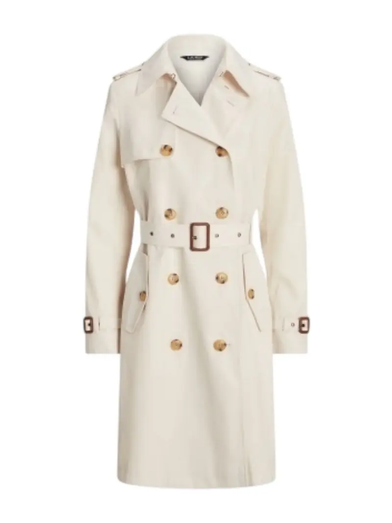 LAUREN RALPH LAUREN Trench Donna DB BLT RN38 297967122 004 CREAM