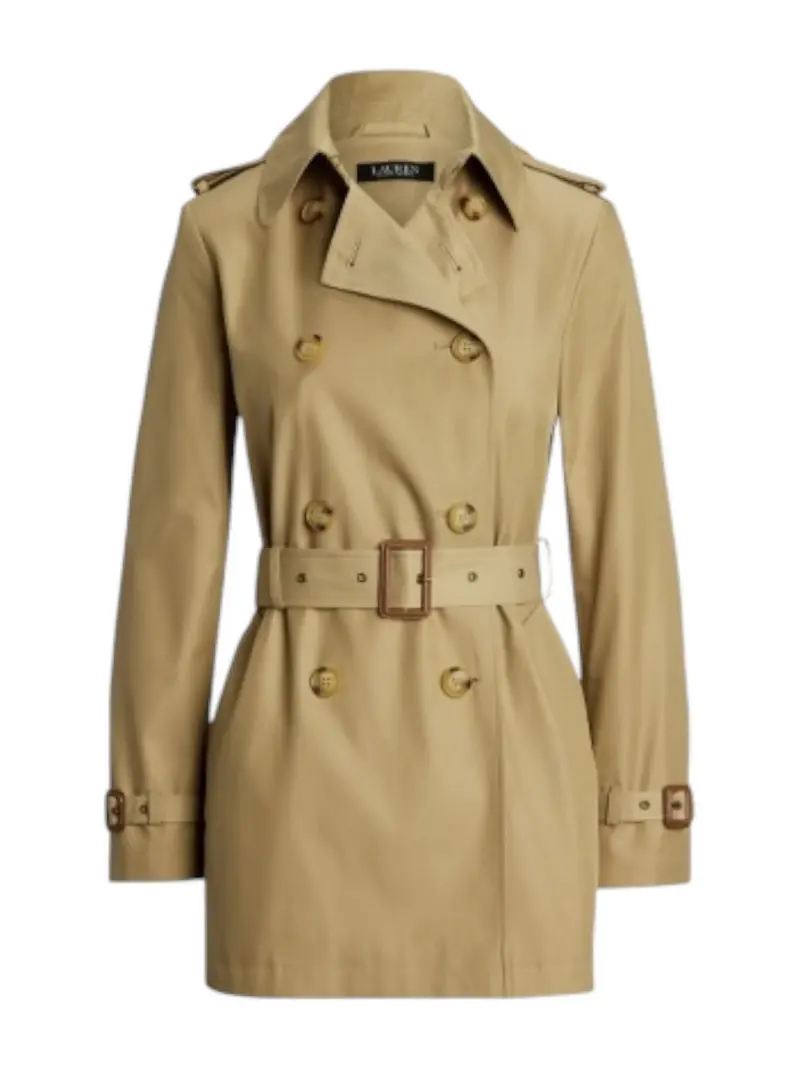 LAUREN RALPH LAUREN Trench Donna DB BLT TR30 297967126 002 Marrone