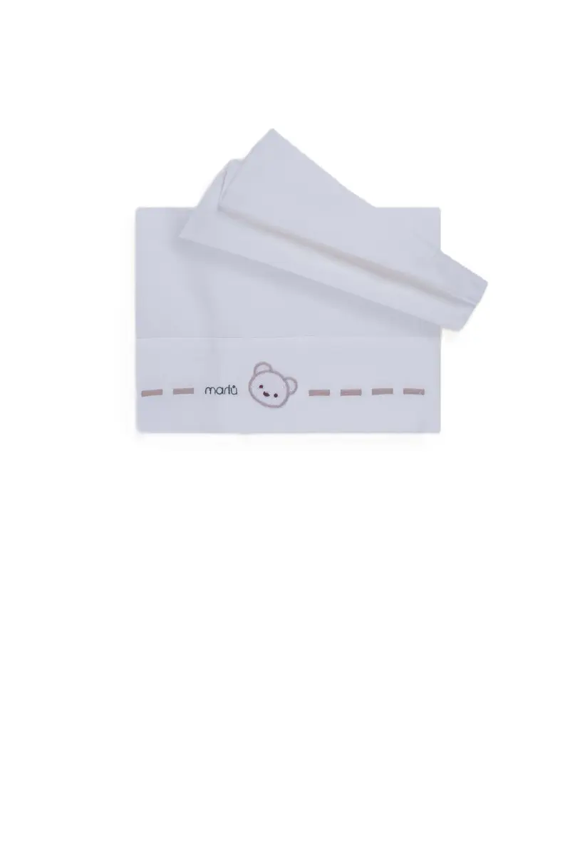 Lenzuola bianca per neonato