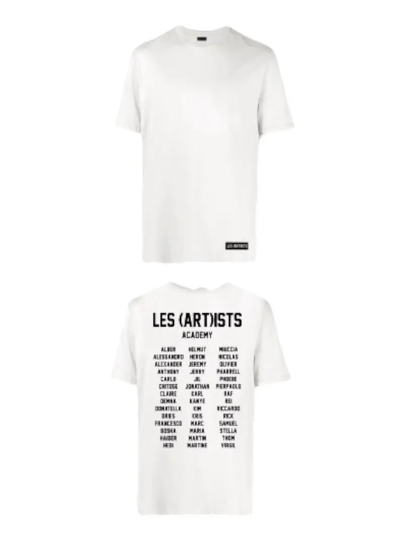 LES ARTISTS T-Shirt e Polo Uomo  24SSLATS567 Bianco