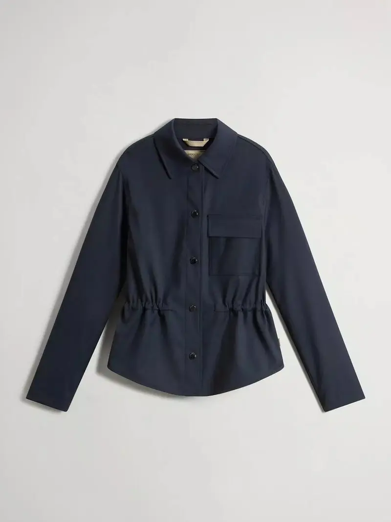 light wool overshirt