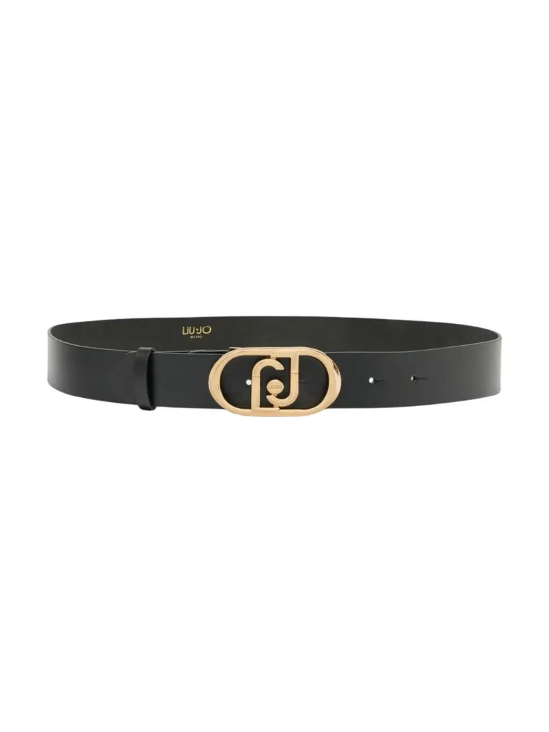 LIU JO ACCESSORIES Cintura Donna  AF5242P0062 B1848 NERO/BRASS GOLD