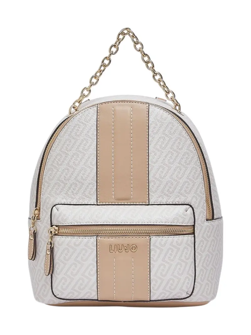 LIU JO ACCESSORIES Zaino Donna AA6111E1118 C3920 Naturale/dk.cipria