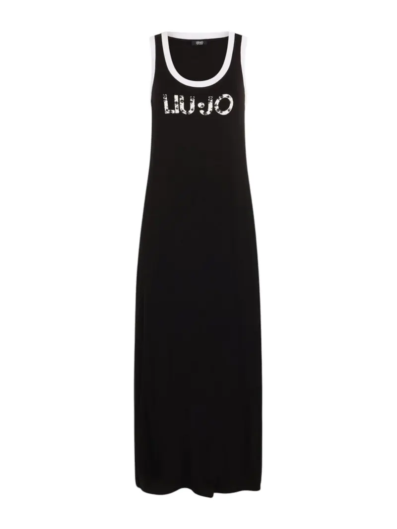 LIU JO BEACHWEAR Abito Donna  VA5134JS360 09096 NERO/BIANCO
