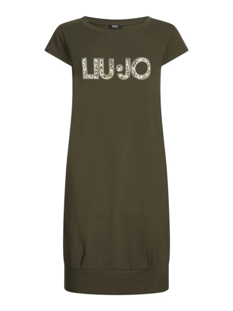 LIU JO BEACHWEAR Abito Donna  VA5194JS003 M9577 Lichene/anim.vert