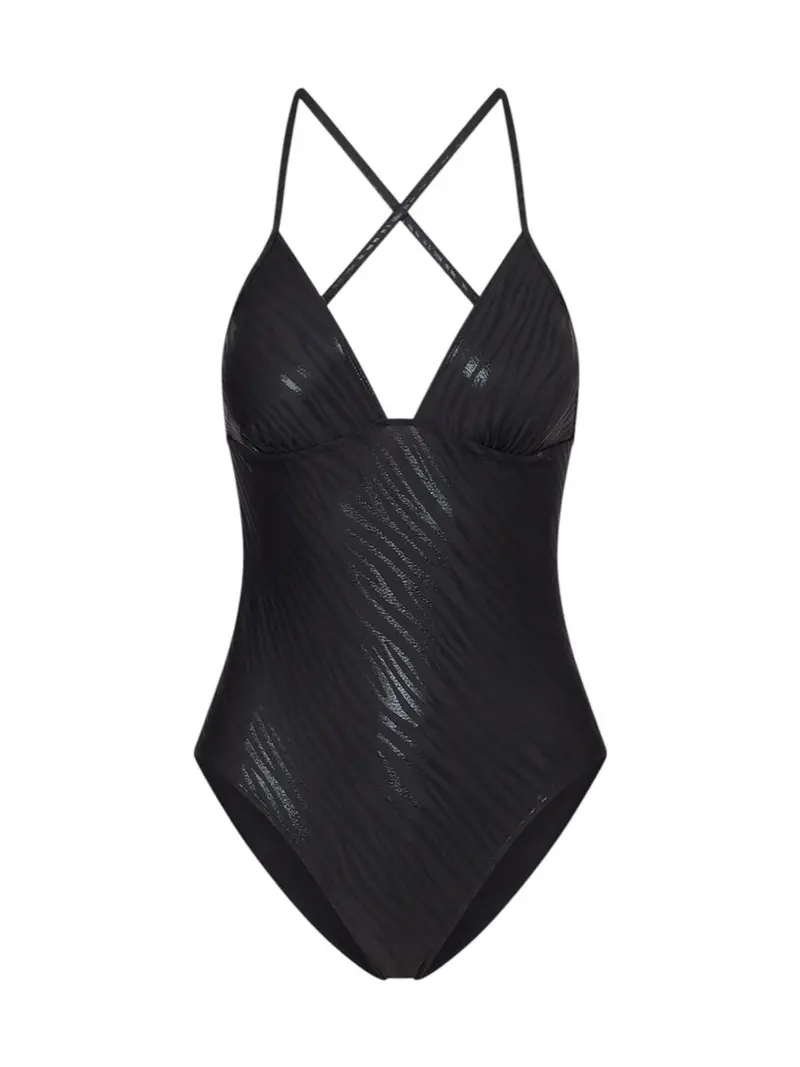 LIU JO BEACHWEAR Costume da bagno Donna VA6190J3928 S9523 Nero foil zebra