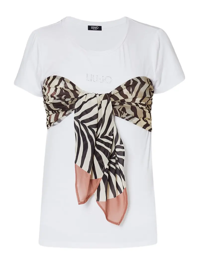 LIU JO BEACHWEAR T-Shirt e Polo Donna VA4109JS360 N9233 Bianco