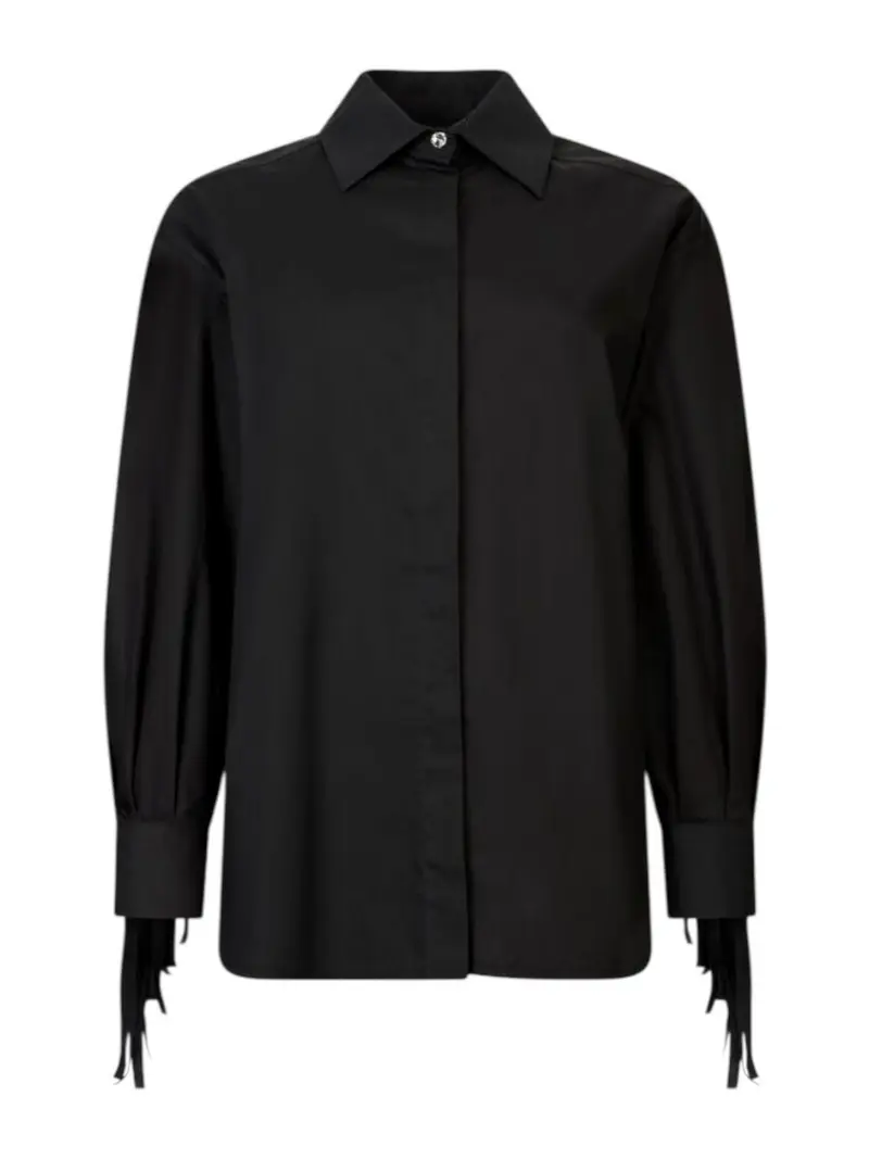 LIU JO BLACK Camicia Donna CF5175T3216 22222 Nero