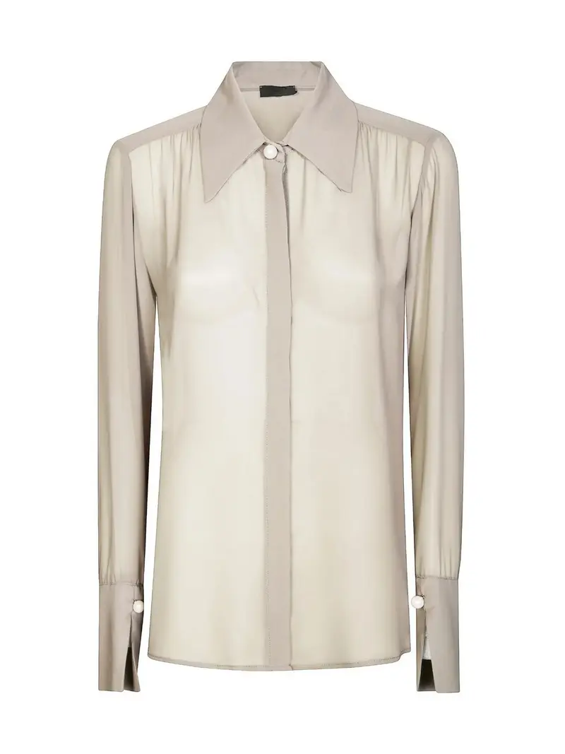 LIU JO BLACK Camicia Donna CF5302TS869 X0726 IVORY
