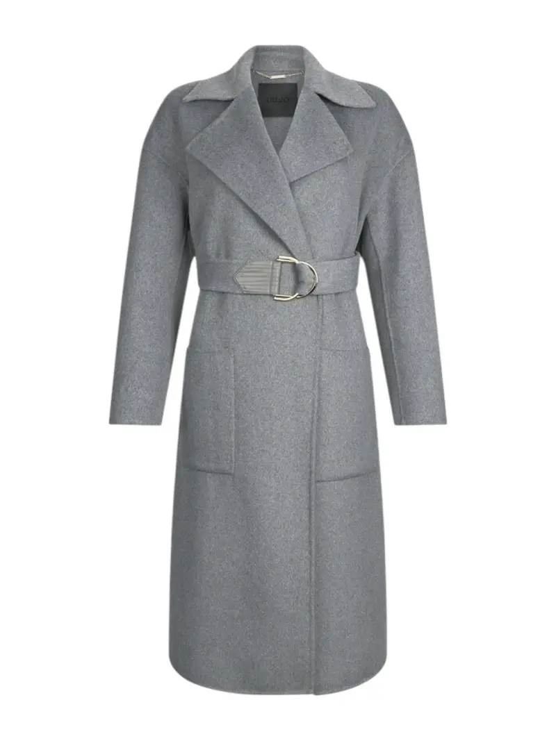 LIU JO BLACK Cappotto Donna CF5283T4627 03243 Grigio medio mel.
