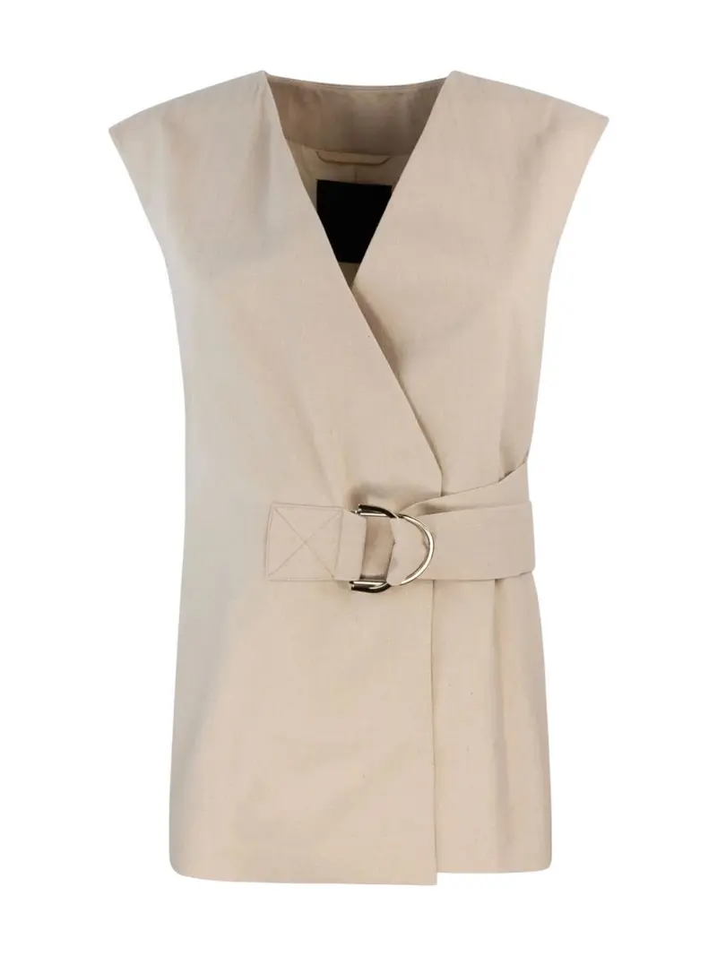 LIU JO BLACK Gilet Donna  CA5347T1973 A4326 Beige