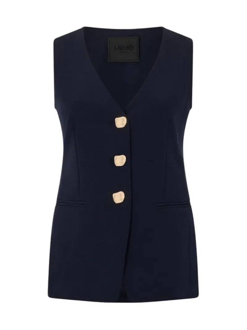 LIU JO BLACK Gilet Donna  CA6222T2200 22222 Nero