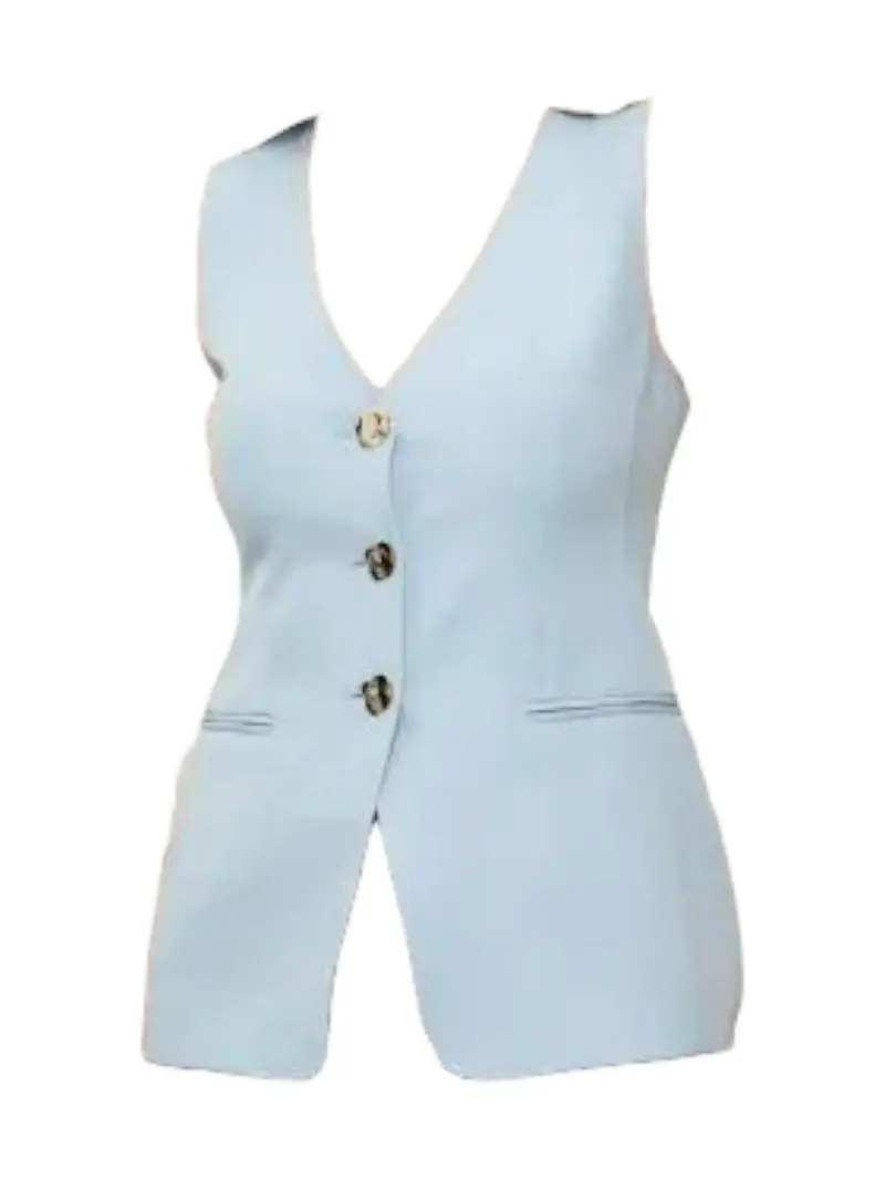LIU JO BLACK Gilet Donna  CA6222T2200 P9580 Cielo azur