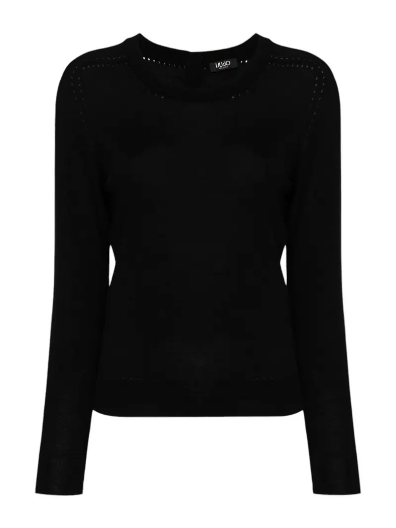 LIU JO BLACK Maglia Donna  CF4484MA82O 22222 Nero