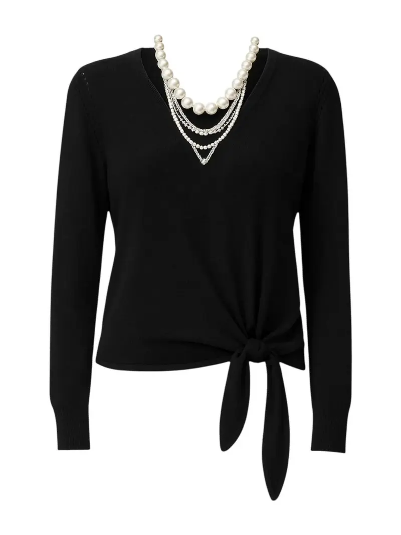 LIU JO BLACK Maglione Donna  CF5042MA82O 22222 Nero