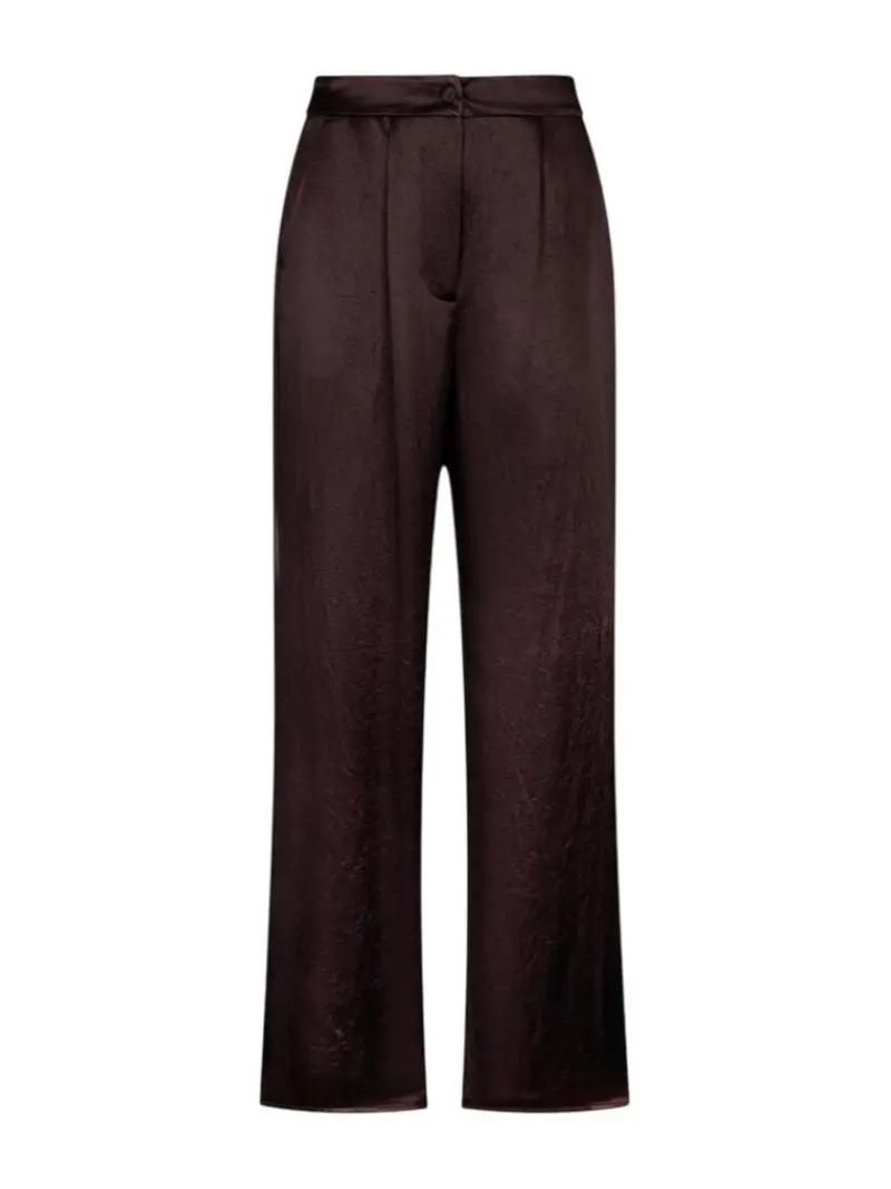 LIU JO BLACK Pantalone Donna CA6147T450A P9576 Chocolate black