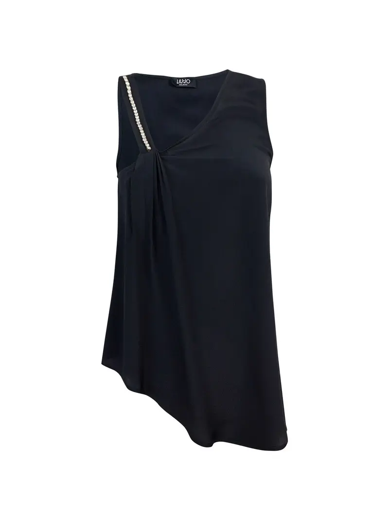 LIU JO BLACK Top Donna  CA4327T2525 22222 Nero