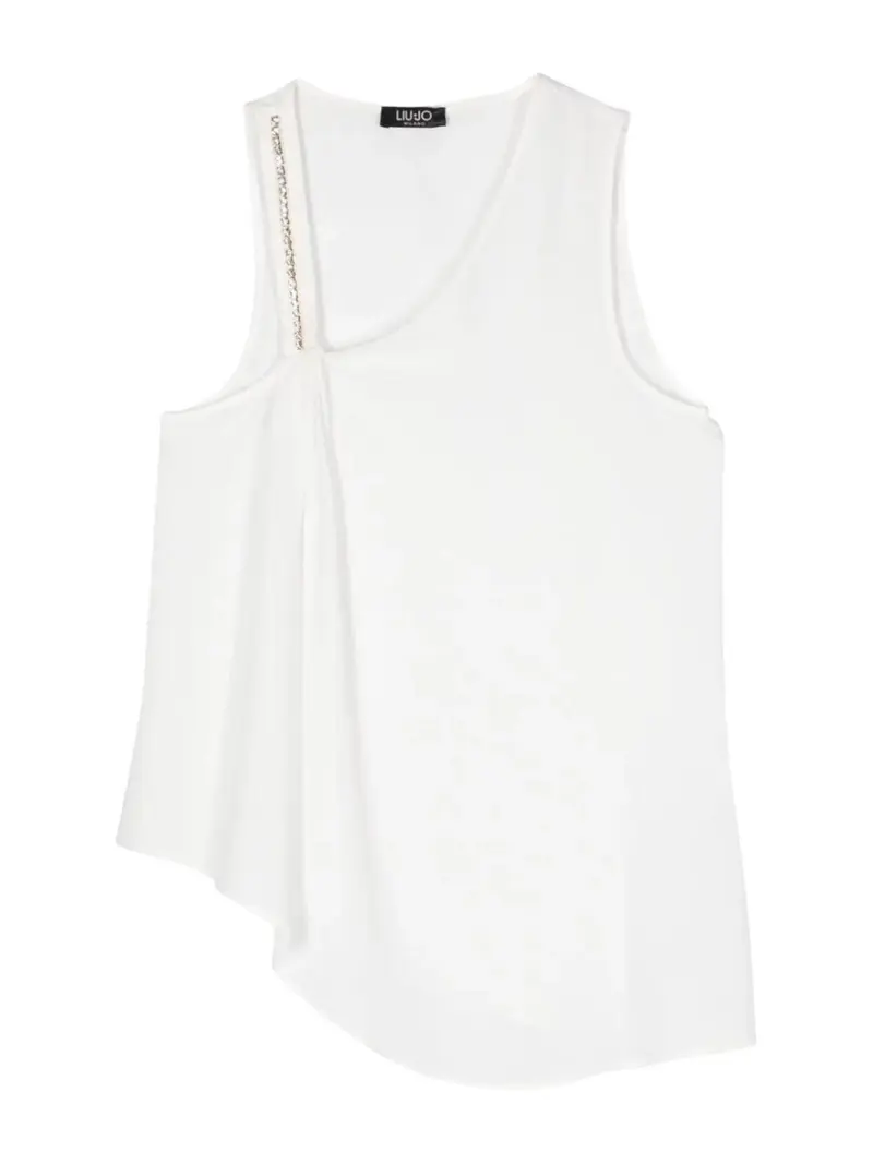 LIU JO BLACK Top Donna  CA4327T2525 X0256 Bianco