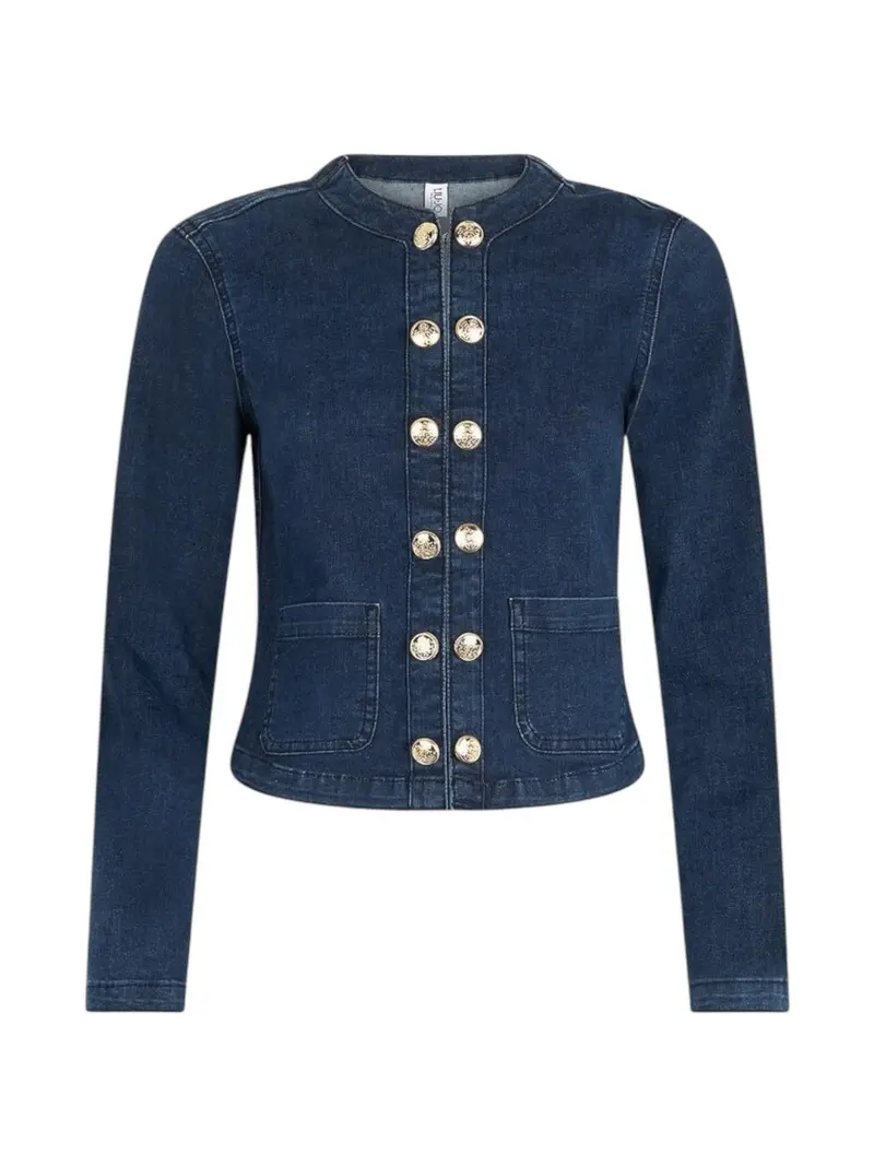 LIU JO BLUE DENIM Giacca Donna  UA5085D4925 78816 Blu