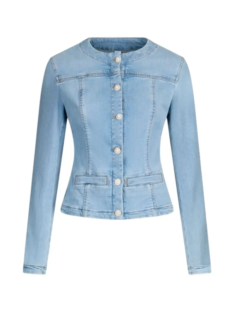 LIU JO BLUE DENIM Giacca Donna  UA5135D4448 78861 Blu