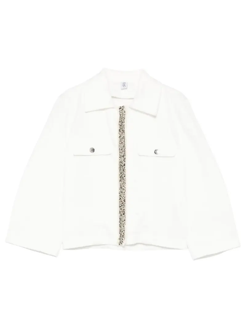 LIU JO BLUE DENIM Giacca Donna  UA5242D4448 10701 Bianco