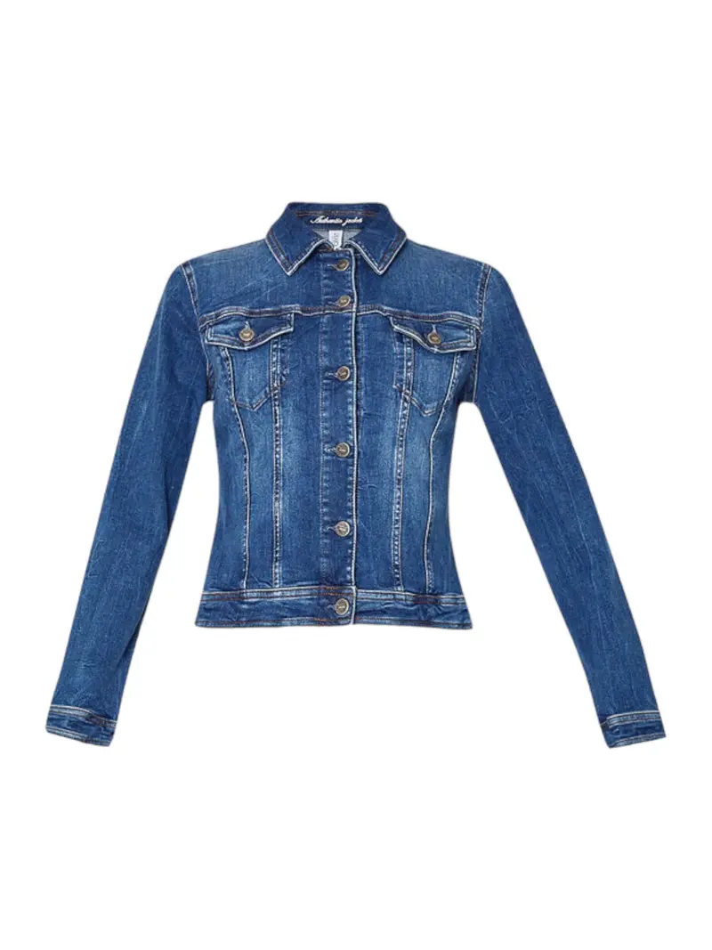 LIU JO BLUE DENIM Giubbino Donna  UA4046D4615 78701 Blu