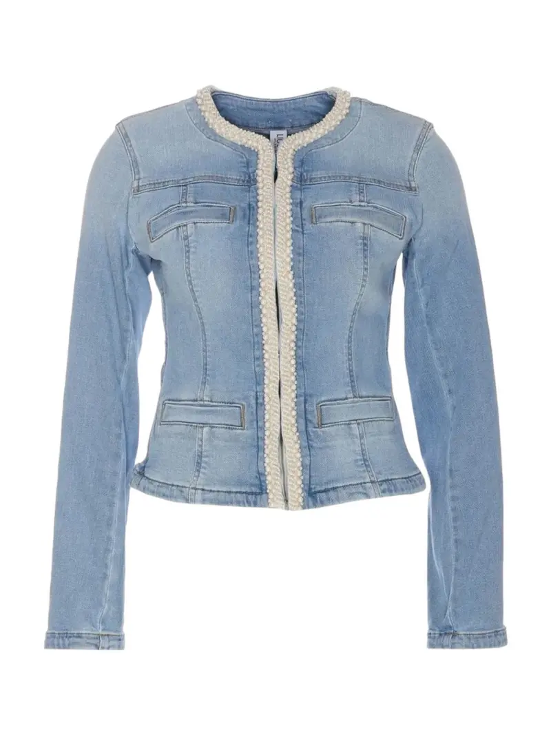 LIU JO BLUE DENIM Giubbino Donna  UA4196D4448 78714 Blu