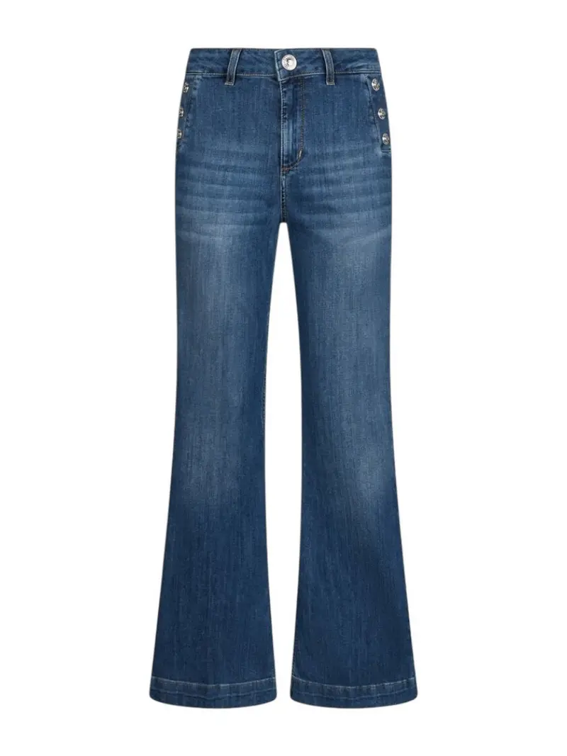 LIU JO BLUE DENIM Jeans Donna UA6162D0275 78988 Den.Blue dk.buttons