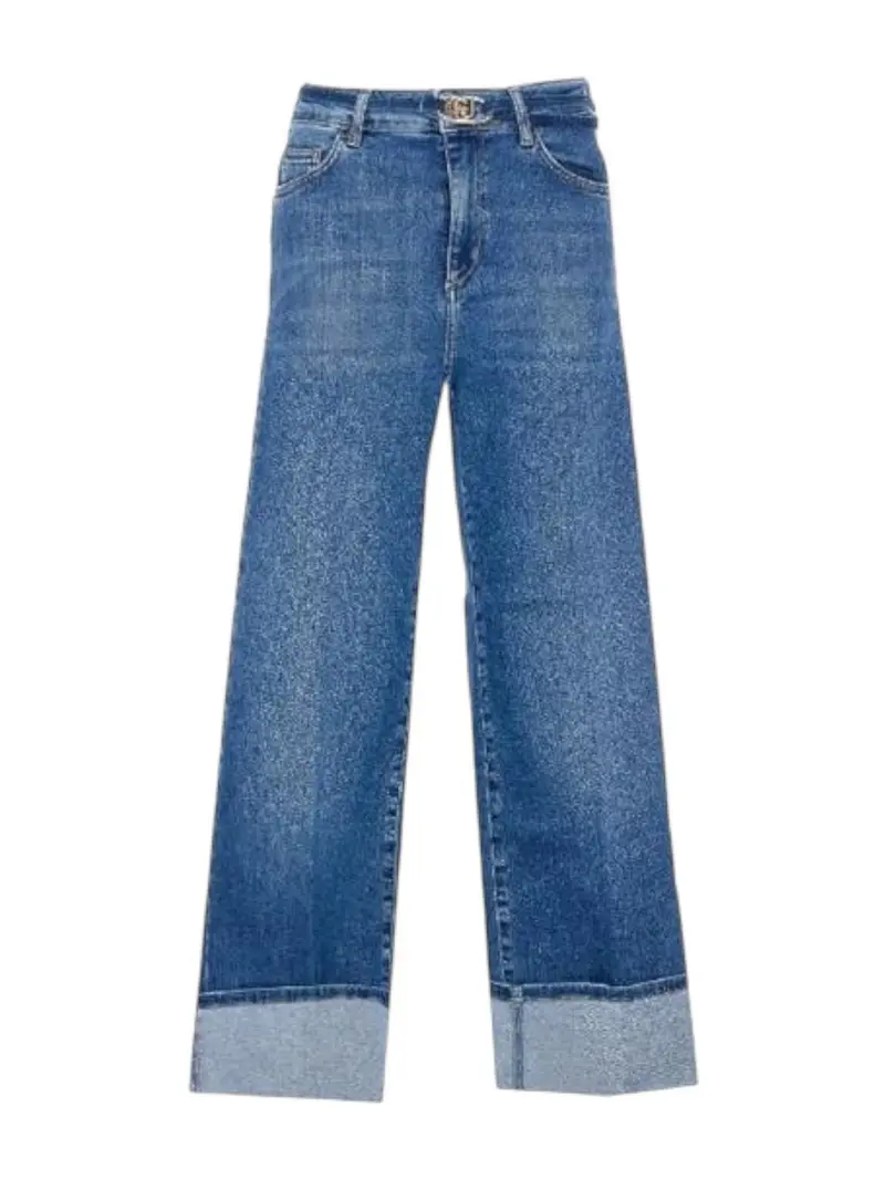 LIU JO BLUE DENIM Jeans Donna  UF5101D0264 78899 Den.Blue bubble wash