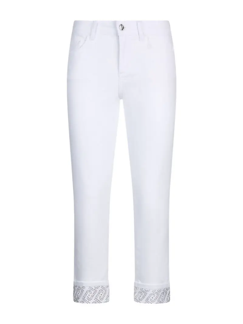 LIU JO BLUE DENIM Pantalone Donna UA6006T2594 11111 BIANCO OTTICO