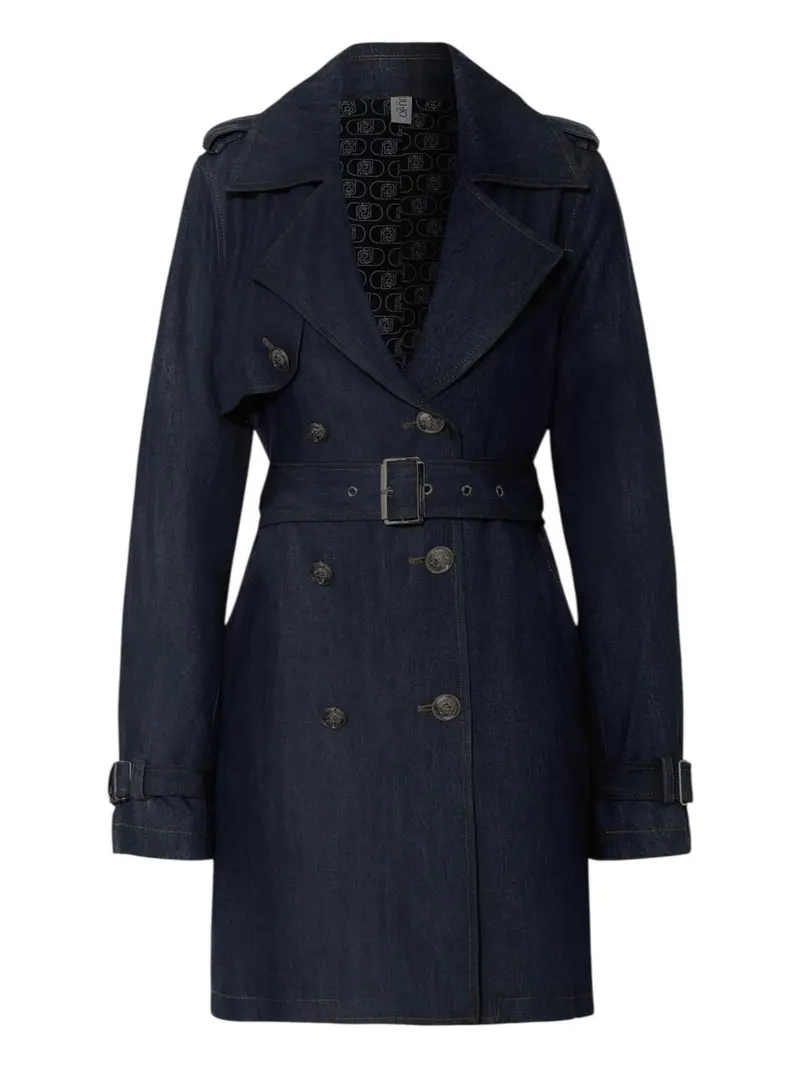 LIU JO BLUE DENIM Trench Donna  UA5173D0231 78844 Den.Blue dk.tencel c